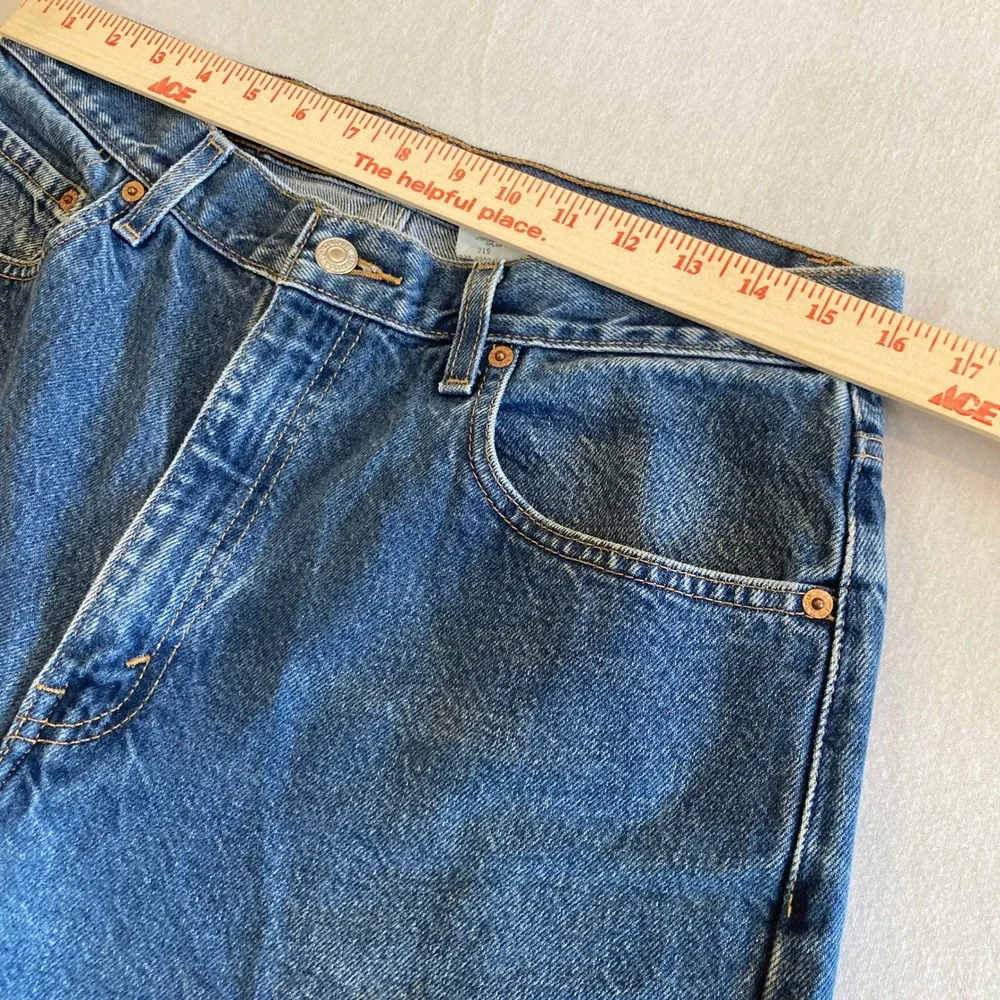 Vintage Levis 505 Men 34x30 (Fit 32x29) Regular Fit Straight Med Wash Y2K 2000